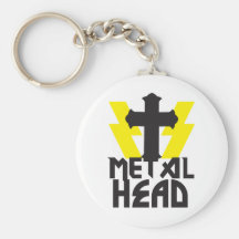 METAL HEAD KEYCHAINS