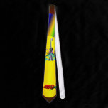 METAL INSECTS IN ABSTRACT NECKTIE. ties