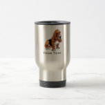Metal look; Basset Hound Mugs
