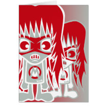 Metal Mascot cards by KawaiiPunk Metal Mascot cards