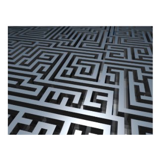 Metal Maze Poster Metal Maze Poster