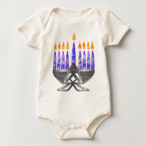Metal Menorah Infant Creeper