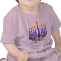 Metal Menorah Infant T-Shirt t-shirts