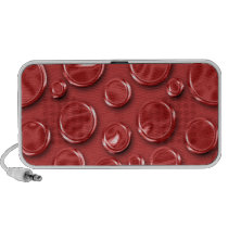 Metal mercury polka dot rivets speakers