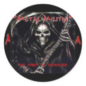 Metal Militia Logo, Metal Militia stickers