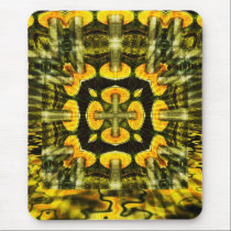 Metal Mushrooms : Geometric Art Mousepad mousepads