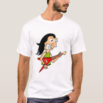 metal playing guitar guy ! t-shirts by geertjan metal playing guitar guy ! t-shirts
