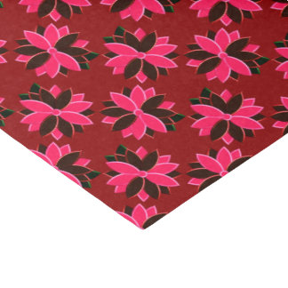 Red Poinsettia Craft Tissue Paper | Zazzle