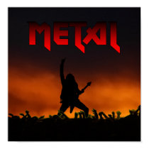 Metal Poster posters