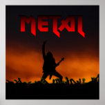 Metal Poster posters