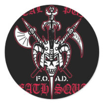 METAL PUNK DEATH SQUAD stickers by Bassfiend456 METAL PUNK DEATH SQUAD stickers