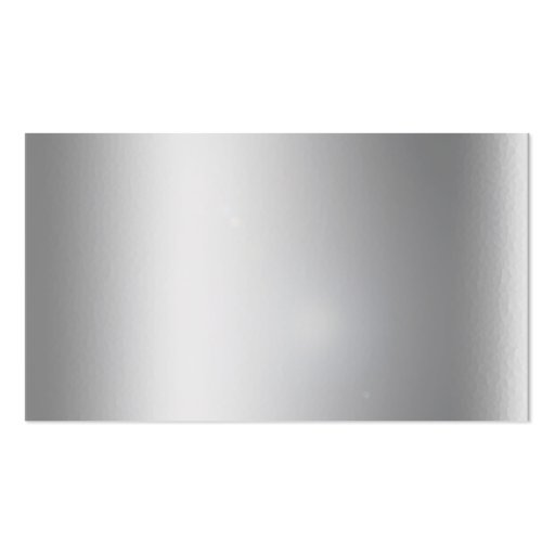 Metal reflection business card template (back side)