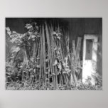 Metal rods and other old things Print