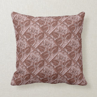 Dusty Pink Flower Pillows - Decorative & Throw Pillows Zazzle