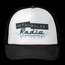 Metal Rules Radio Logo Hat hats