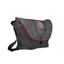 Metal Shield Dragon Chainmail Messenger Bags
