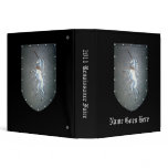Metal Shield Unicorn personalize binders