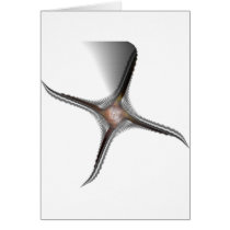 Metal Starfish cards