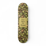 Metal Stars Skate Board Deck