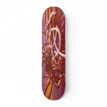 Metal Tubes Abstract - 02 skateboards by artberry Metal Tubes Abstract - 02 skateboards