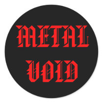 METAL  VOID stickers