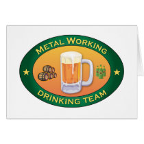 Metal Working Drinking Team cards by busybrain Metal Working Drinking Team cards