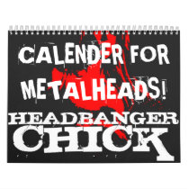 Metalhead Calender Wall Calendar