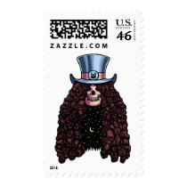 Metalhead Jed Postage Stamps