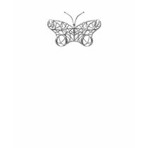 Metalic Butterfly Top t-shirts