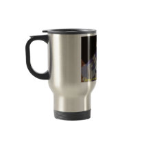 Metalic chess mug