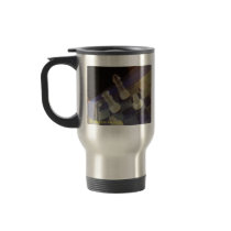 Metalic chess mug