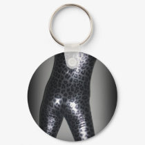 Metalic Leopard Zentai 2 Keychain by MDKgraphics Metalic Leopard Zentai 2 Keychain