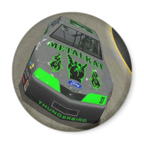 Metalkat Race Car Magnet by METALKAT Metalkat Race Car Magnet