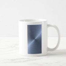 Metallic Blue Coffee Mugs