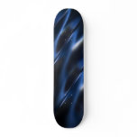 Metallic blue skate board decks