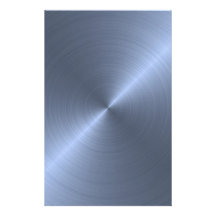 Metallic Blue Stationery