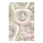 Metallic Cereal Customized Stationery