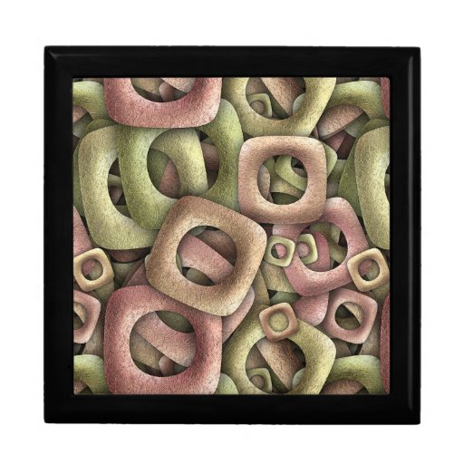 Metallic Cereal Jewelry Box