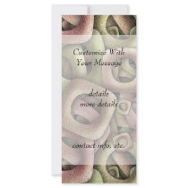 Metallic Cereal Full Color Rack Card