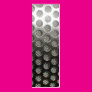 Metallic Circles Bookmark Business Card Metallic Circles Bookmark Business Card