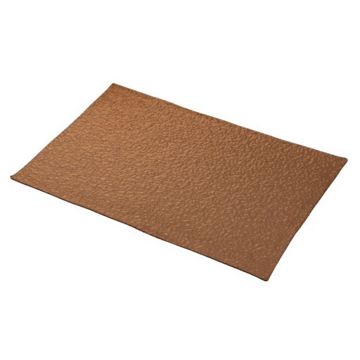 Metallic Dark BronzeColored Placemat Zazzle