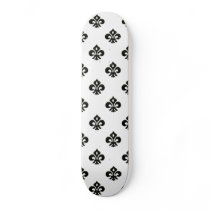 Metallic Fleur de lis (Black) Skate Decks