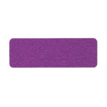 Metallic Grape Return Address Labels