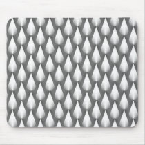 Metallic Gray Dazzling Raindrops Mousepad by Superstarbing Metallic Gray Dazzling Raindrops Mousepad
