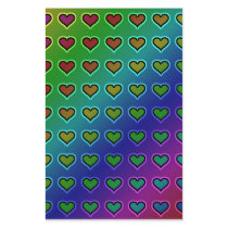 metallic heart pattern stationery by fotowino metallic heart pattern stationery