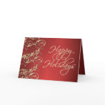 Metallic Holiday Card