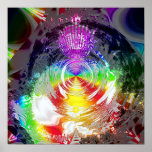 Metallic Mandelbrot 1 posters