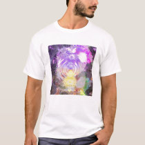 Metallic Mandelbrot 3a (misT) t-shirts