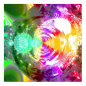Metallic Mandelbrot 3b posters