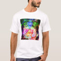 Metallic Mandelbrot 3d (tee) t-shirts by Algofractals Metallic Mandelbrot 3d (tee) t-shirts